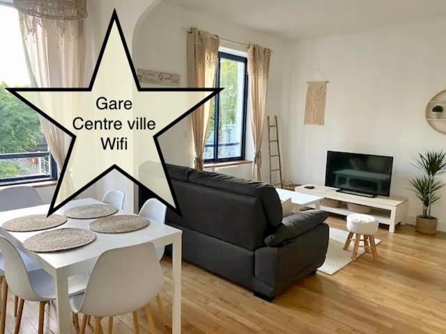 Ferienwohnung Quimper: T3 Avec Vue Cathedrale Proche Gare Exterior foto